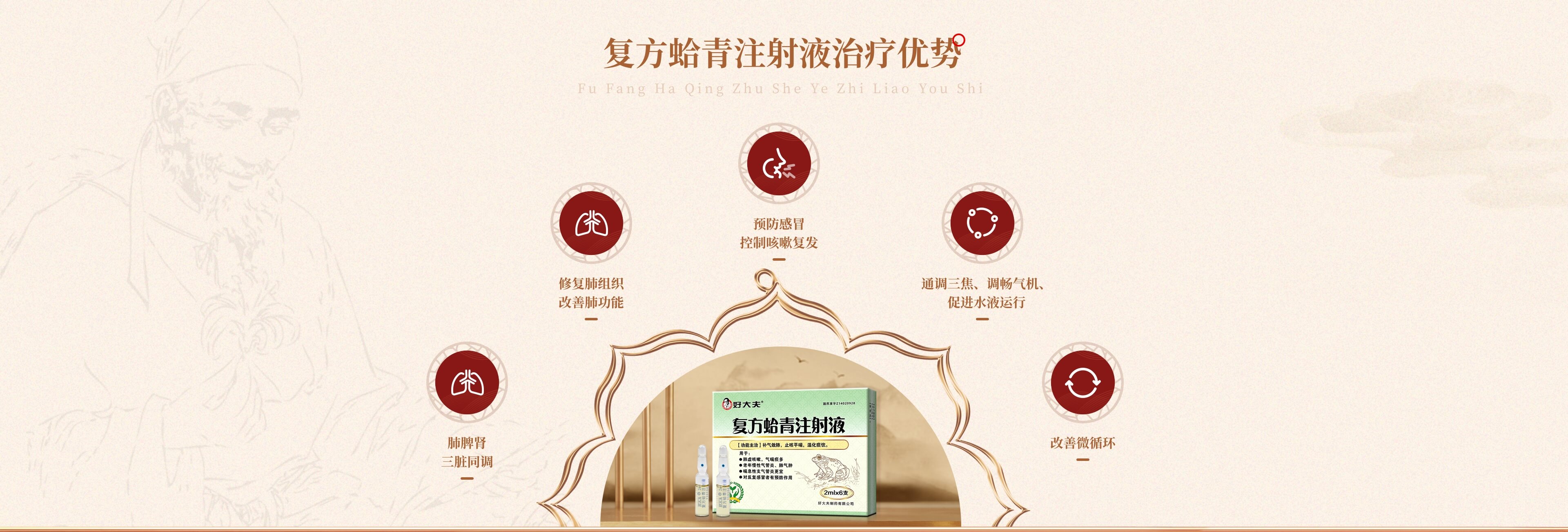 复方蛤青注射液